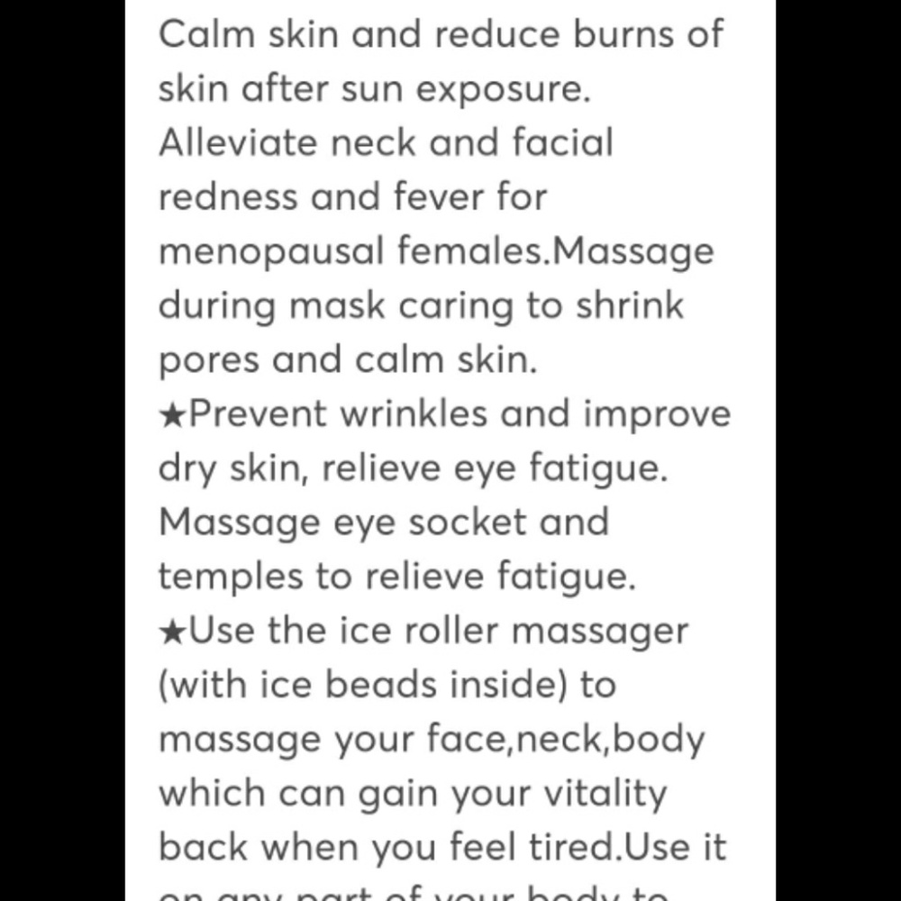 Ice Rolls face body Massage - Picture 3 of 9